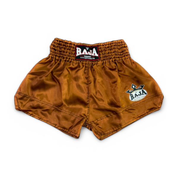 RAJA ラジャ キックパンツ ムエタイ ショーツ RTB29-11 RAJA MuayThai Shorts (Brown)